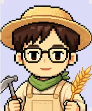 The matching Miniwo farmer character