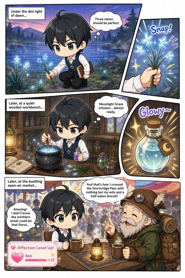 Moonlight in a bottle