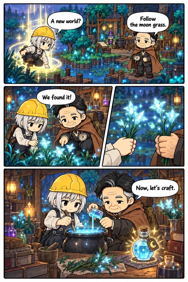 Moonlight in a bottle